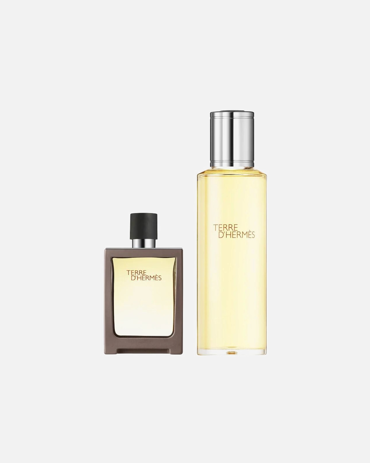 HERMÈS Geurset Terre d'Hermès Eau de Toilette Navulbare Spray + Navulfles - 155 ml