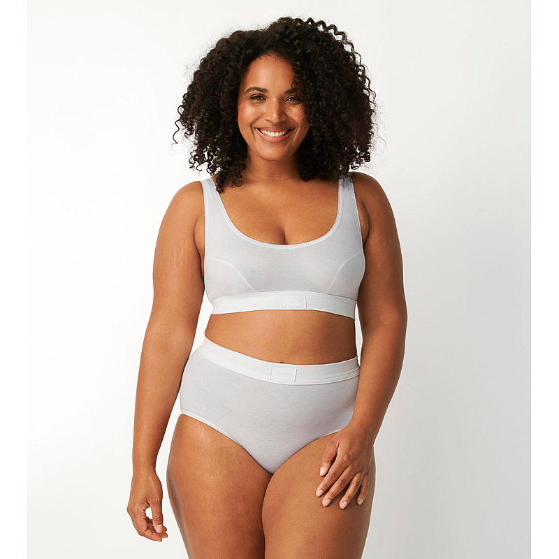 Haut Sloggi Sloggi taille 46 blanc, Double Confort