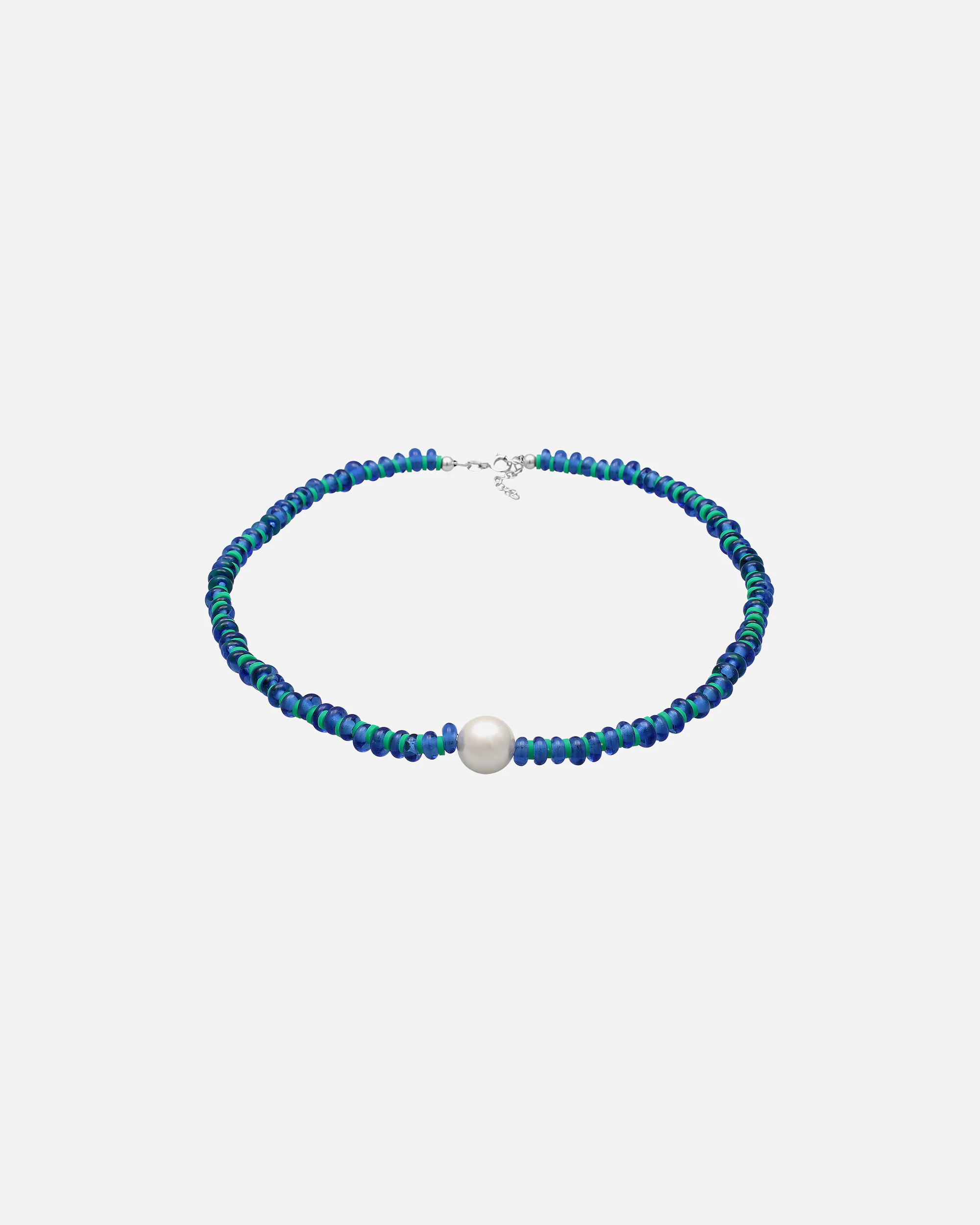 Elli Femmes Disque Perles de coquillage et Heishi Beads en Argent Sterling 925