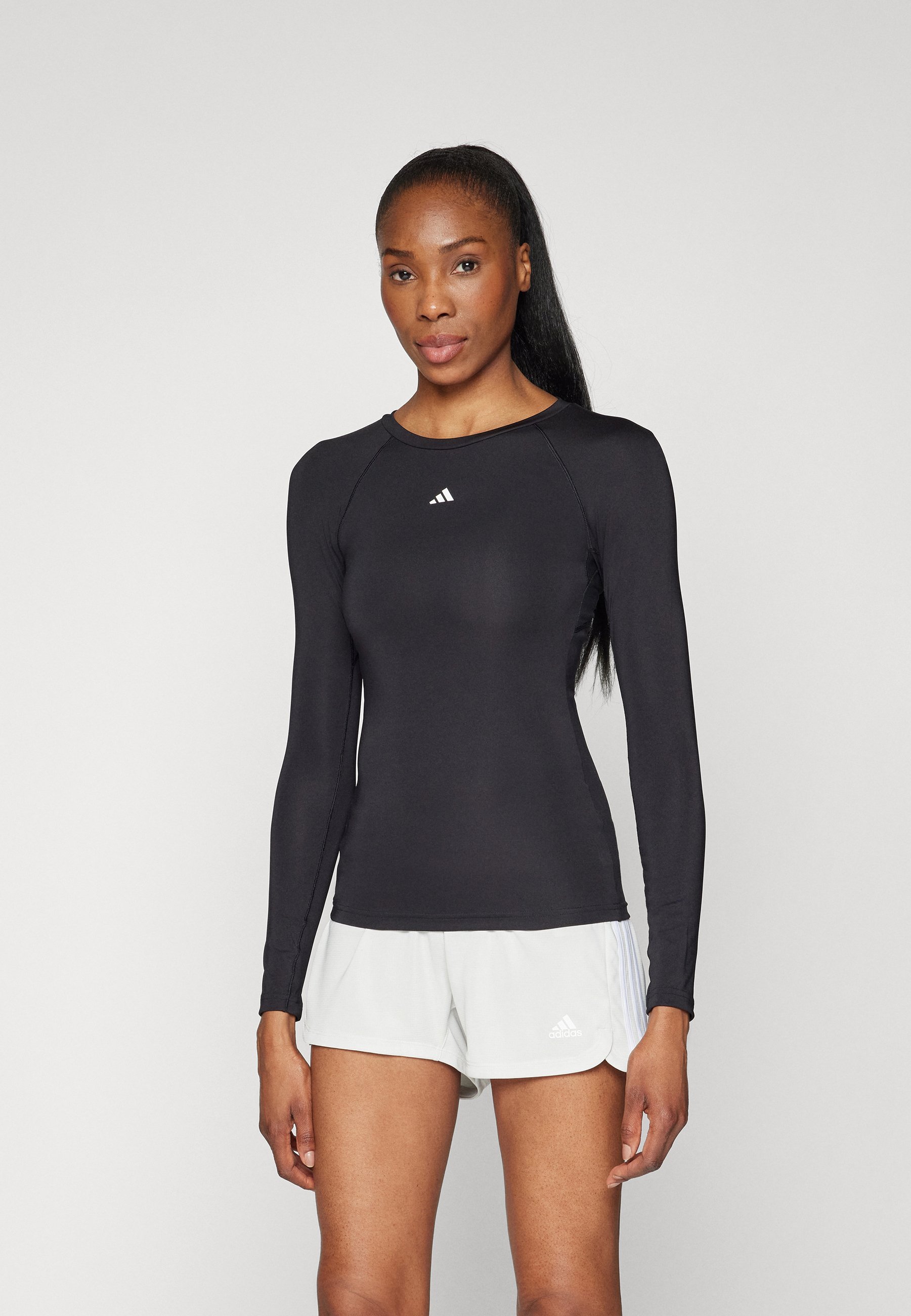 Haut à manches longues adidas Performance - noir