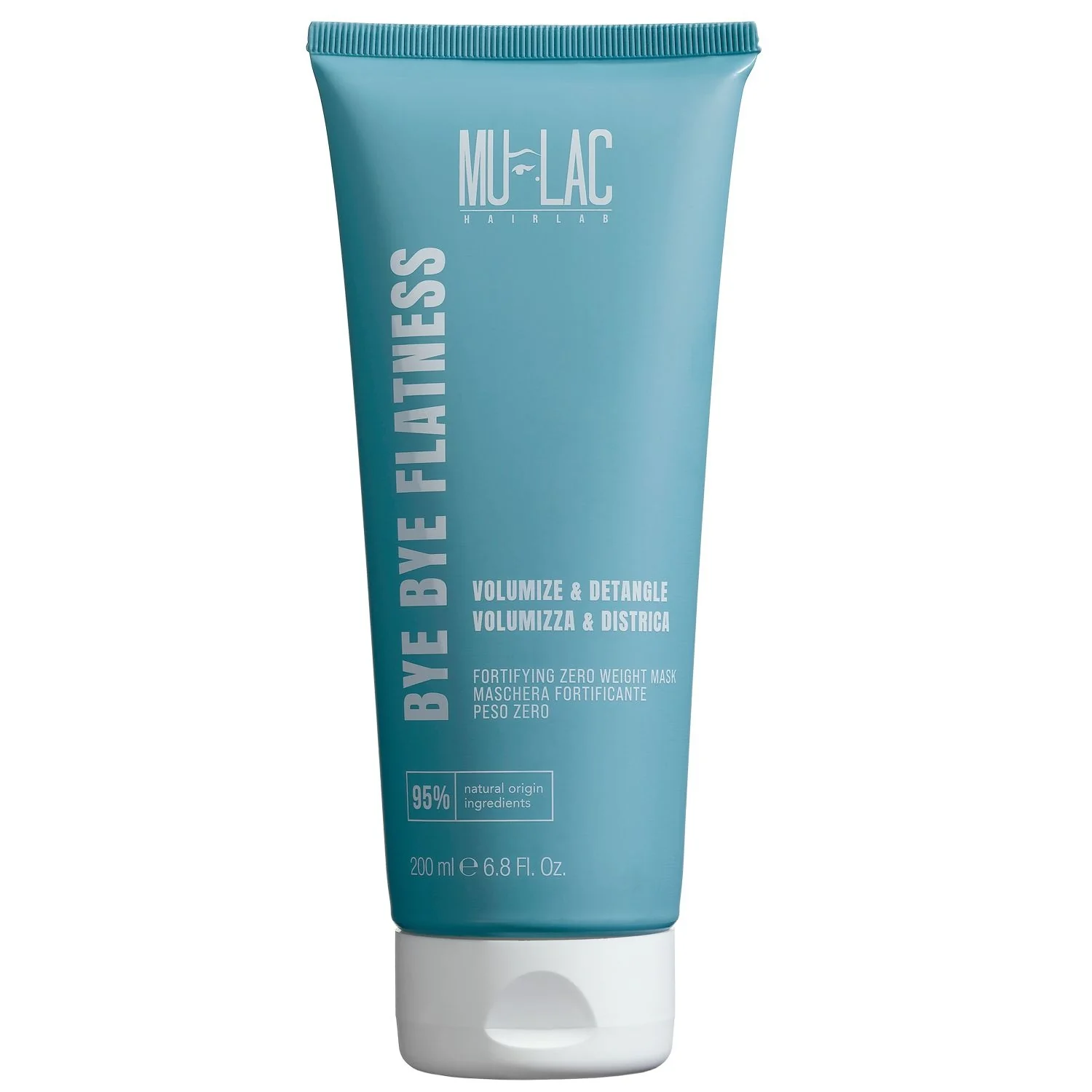 Hairlab BYE BYE FLATNESS Fortifying Zero Weight Mask - Maschera Volumizzante Capelli