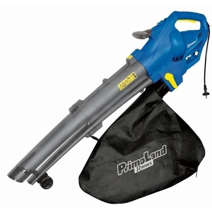 Aspirateur souffleur broyeur électrique RIBIMEX - 3000W