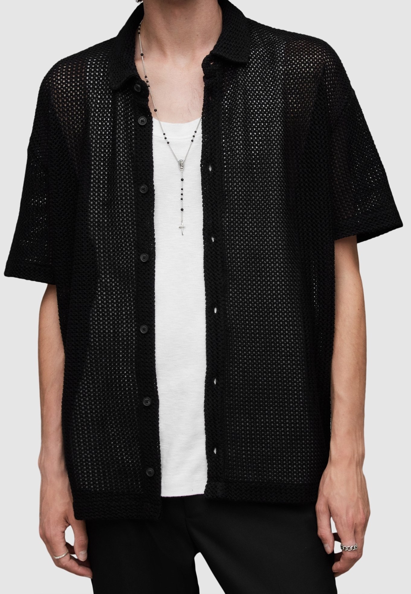 AllSaints-skjorte - svart