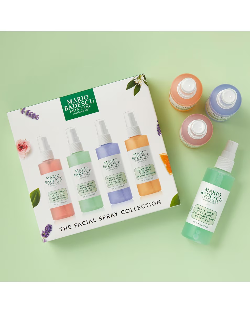 COLECȚIA DE 4 SPRAY-URI PENTRU FAȚĂ MARIO BADESCU