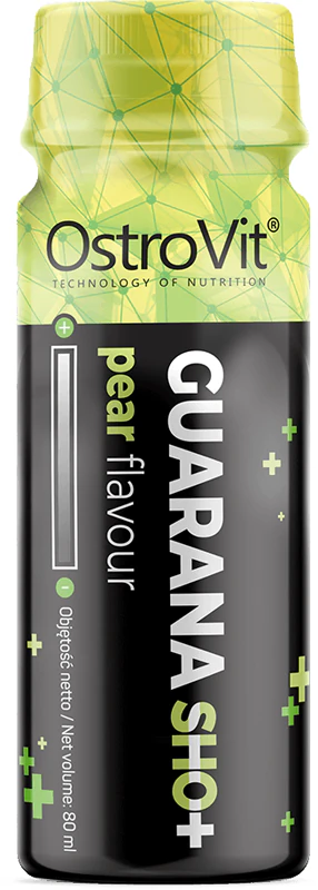 OstroVit Guarana Shot is een voedingssupplement, een kant-en-klare drank met aminozuren ter ondersteuning van vitaliteit en cognitieve prestaties.