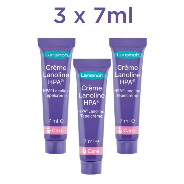 Lansinoh Lanolin HPA krema za bradavice<br>3 x 7 ml