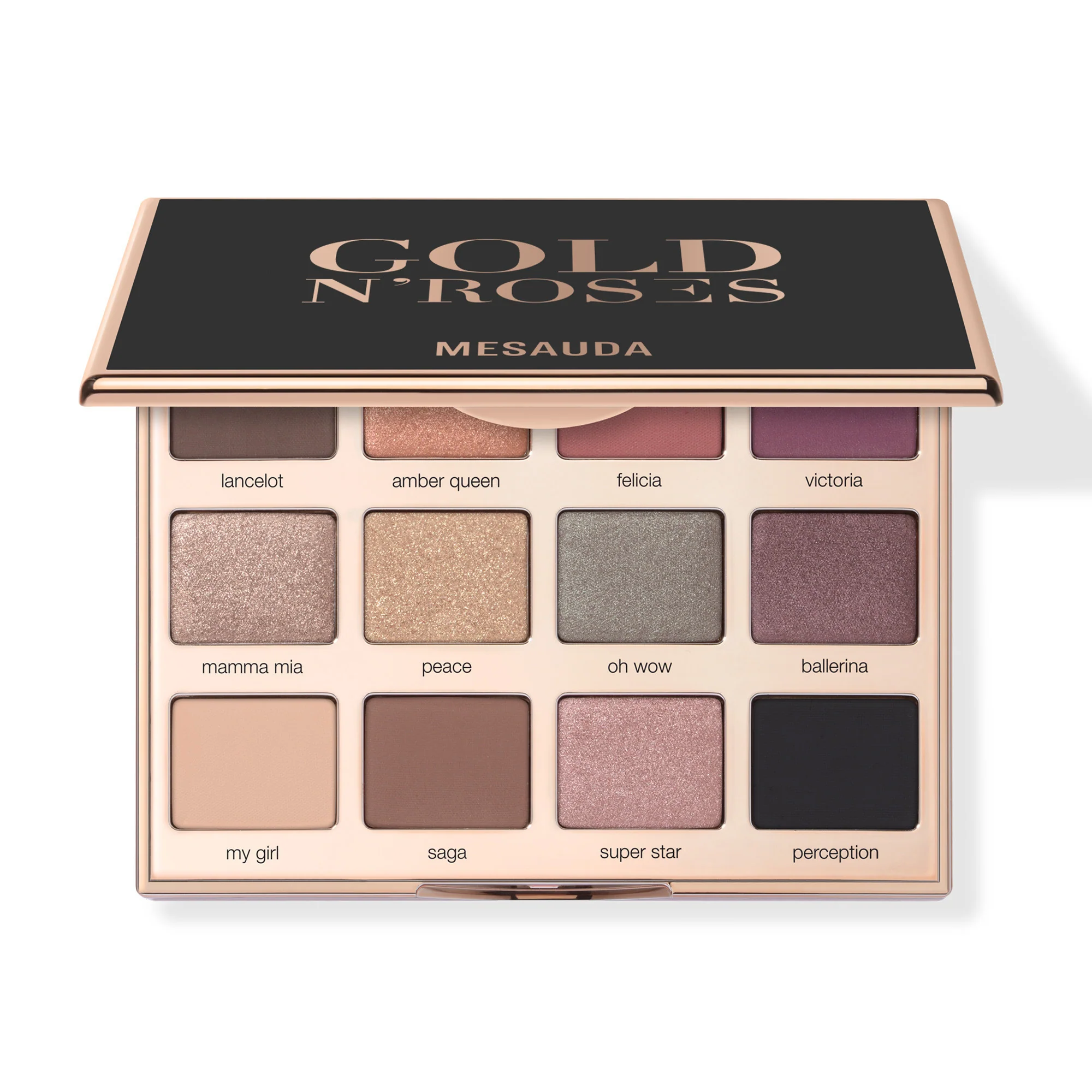 Occhi Gold N'Roses Palette - Palette occhi, Ombretto compatto