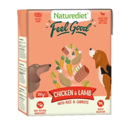 Naturediet Feel Good Adult – Huhn & Lamm