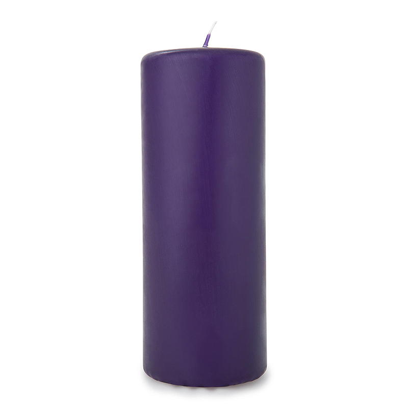 Vie Home Cube -kynttilä 39 tuntia ø 5,8 x 12 cm, violetti, parafiini