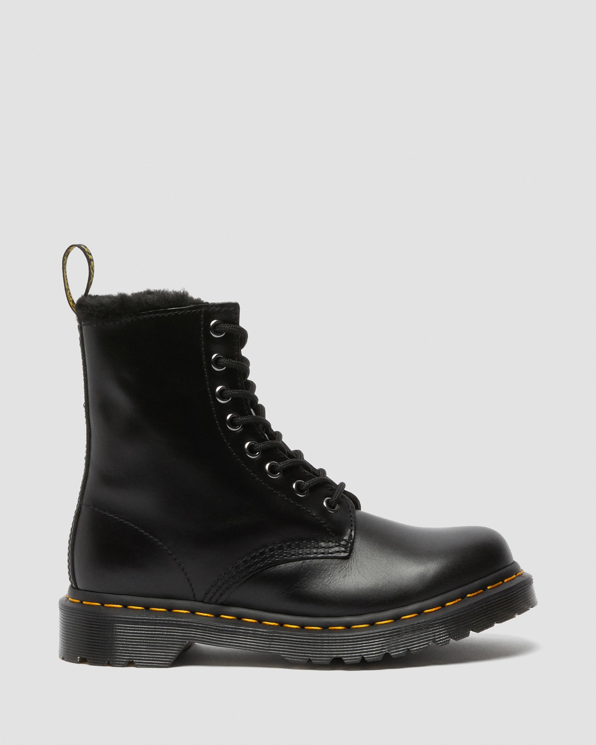 1460 Serena Faux Fur Lined Lace Up Boots