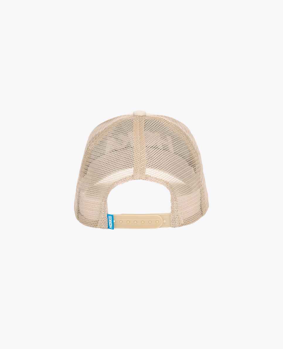 HOKA Șapcă HOKA Trucker Alabaster