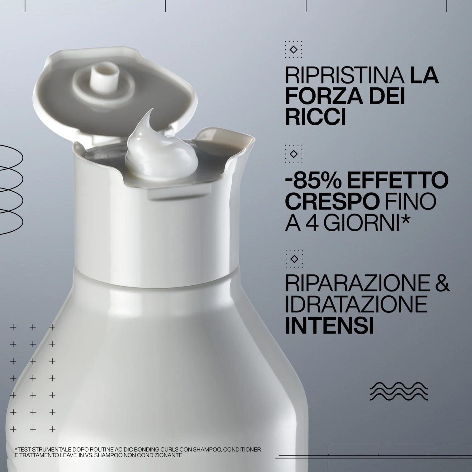 Acidic Bonding Curls Silicone-Free Conditioner - Balsamo Ricci Definiti Capelli