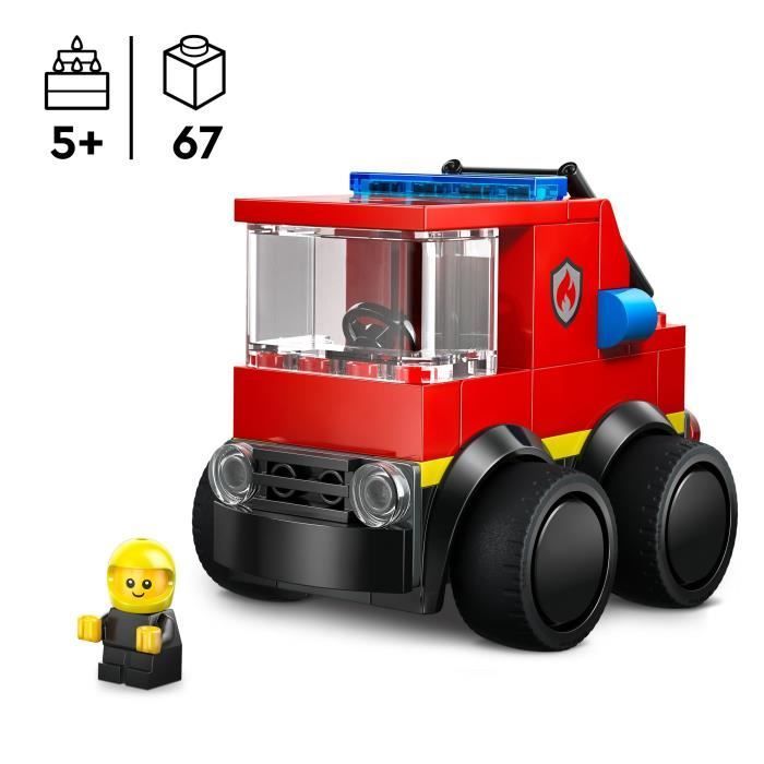 LEGO City 60482 Vehicles - Fire Truck - Creative Play Set for Ages 5+ - Gift Idea