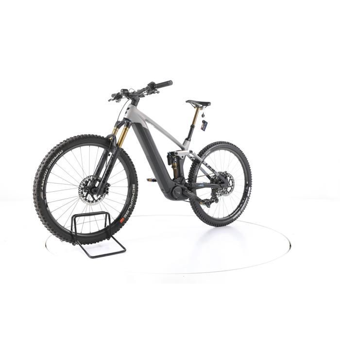 Vélo électrique - Cube Stereo Hybrid 140 HPC SLT - gris - VTT électrique tout suspendu - Bosch 750 Wh Reconditionné