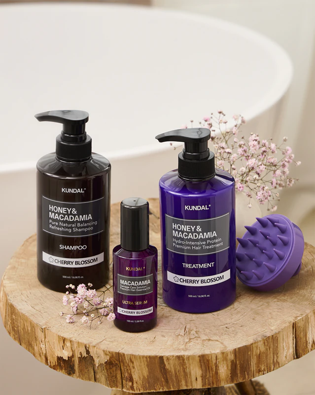 Escova de shampoo KUNDAL, escova de massagem para o couro cabeludo