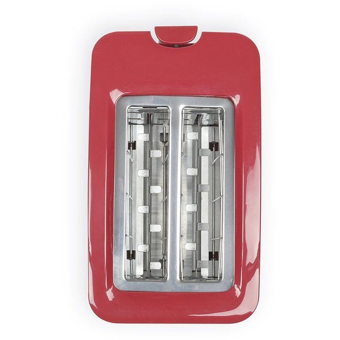 2-Scheiben-Toaster – LIVOO – DOD162RC – 750 W – Einstellbares Thermostat: 7 Stufen – Rot