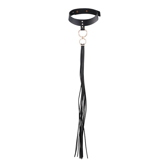 Bijoux Indiscrets Maze Tassel Choker Svart