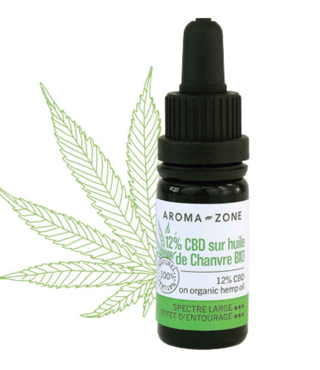 12% CBD-olie in biologische hennepolie