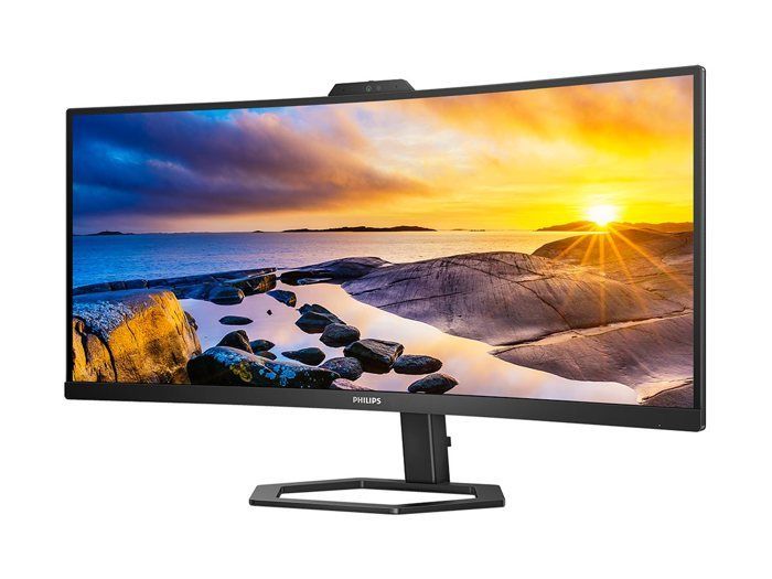 Écran - Philips - 34E1C5600HE/00 - 34 pouces - 3440 x 1440 px - Noir