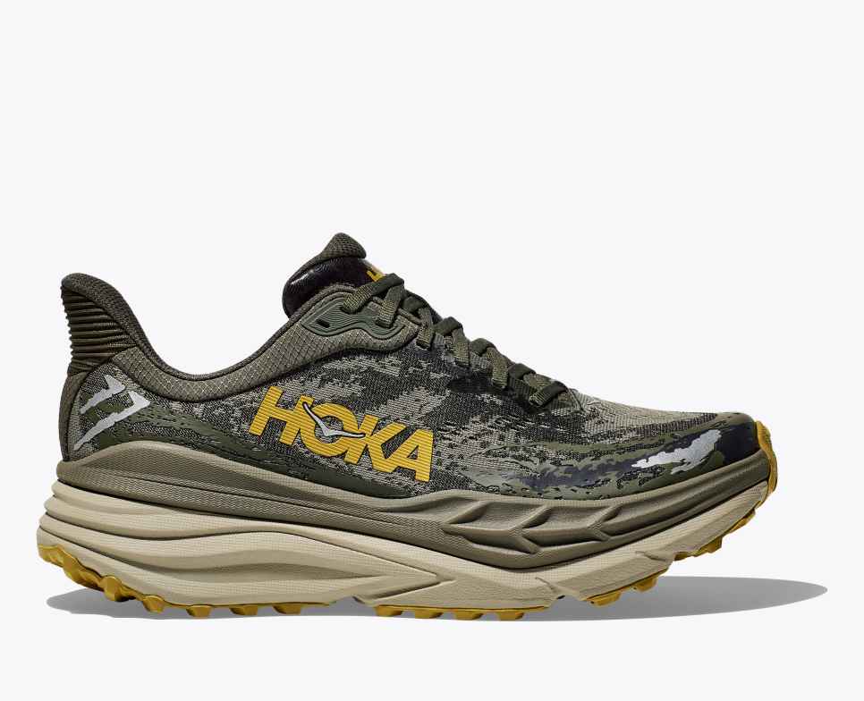HOKA Stinson 7 Olive Haze / Acoperire forestieră