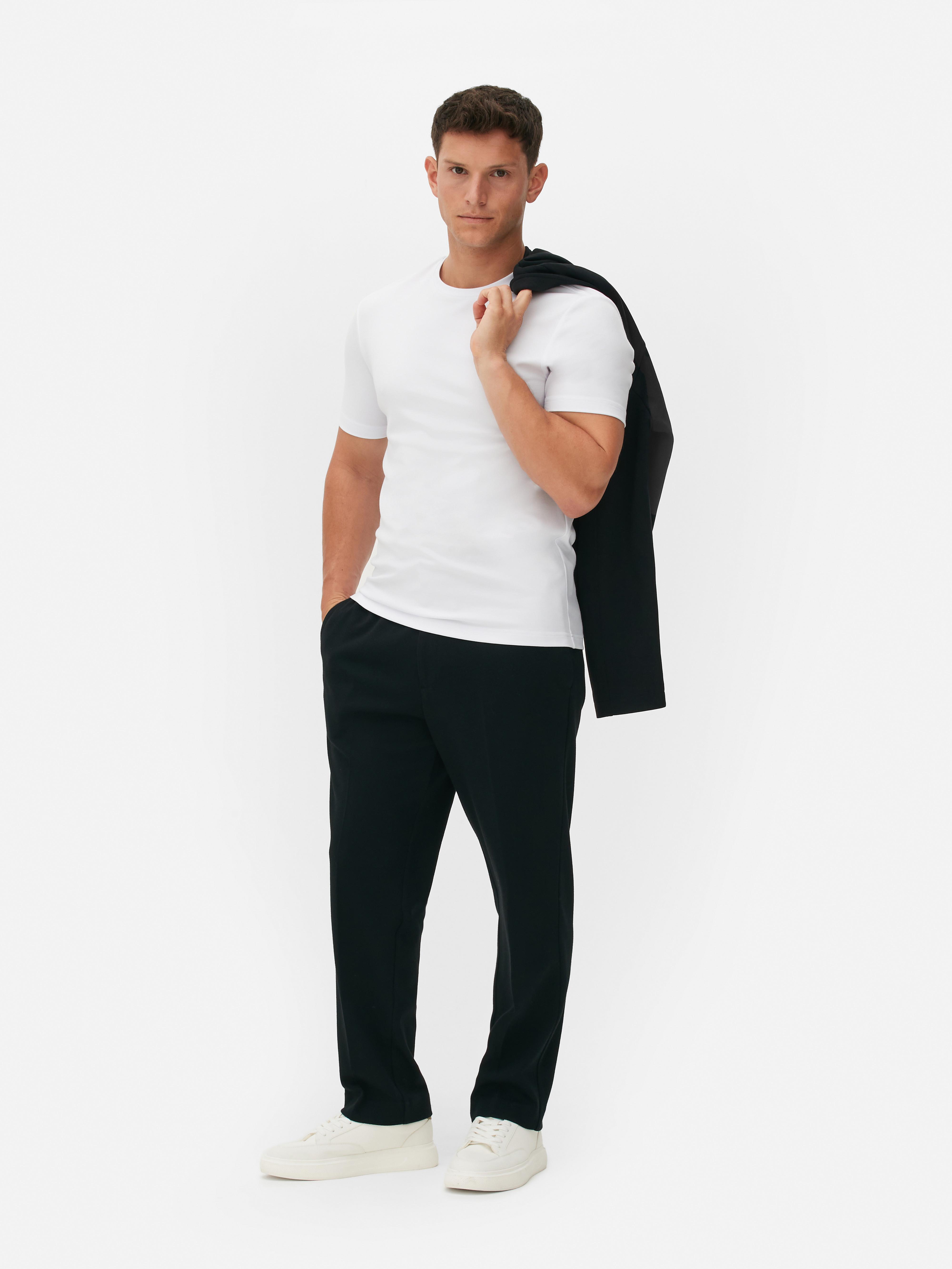 Tricou Kem cu guler rotund, clasic sau casual, de bază, ai nevoie de acest tricou clasic.