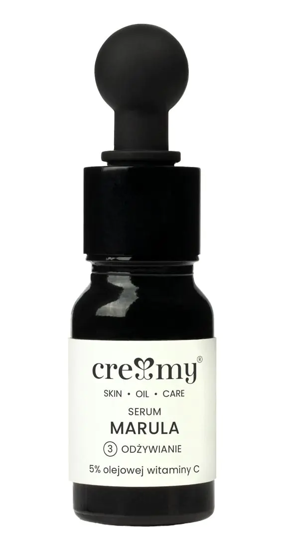 Creamy Marula Odżywcze serum olejowe do twarzy z wit. C 5% 10 ml
