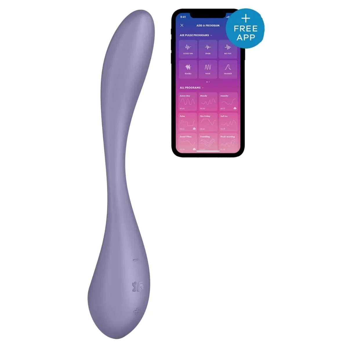 Satisfyer Masażer G-Spot Flex 5+ Lilac