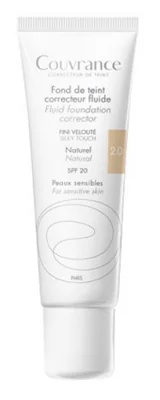AVENE Avène Couvrance Natural Fluid Concealer Foundation 30 ml Make-up en verzorging