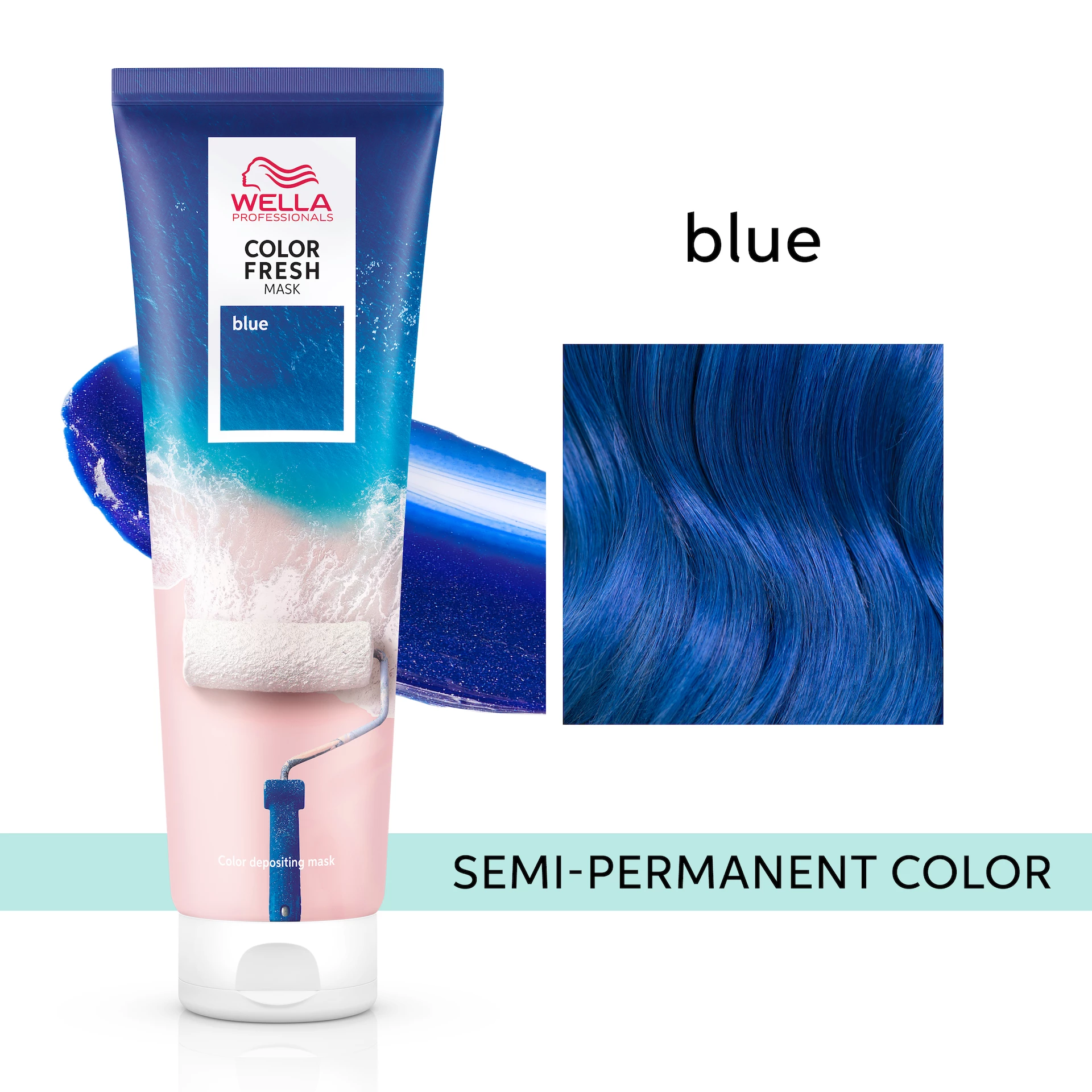 Wella Professionals Color Fresh hajmaszk kék 150 ml