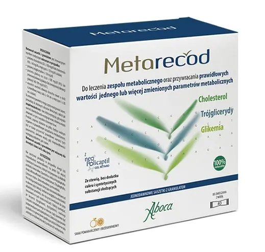 Aboca Metarecod Granulat w saszetkach