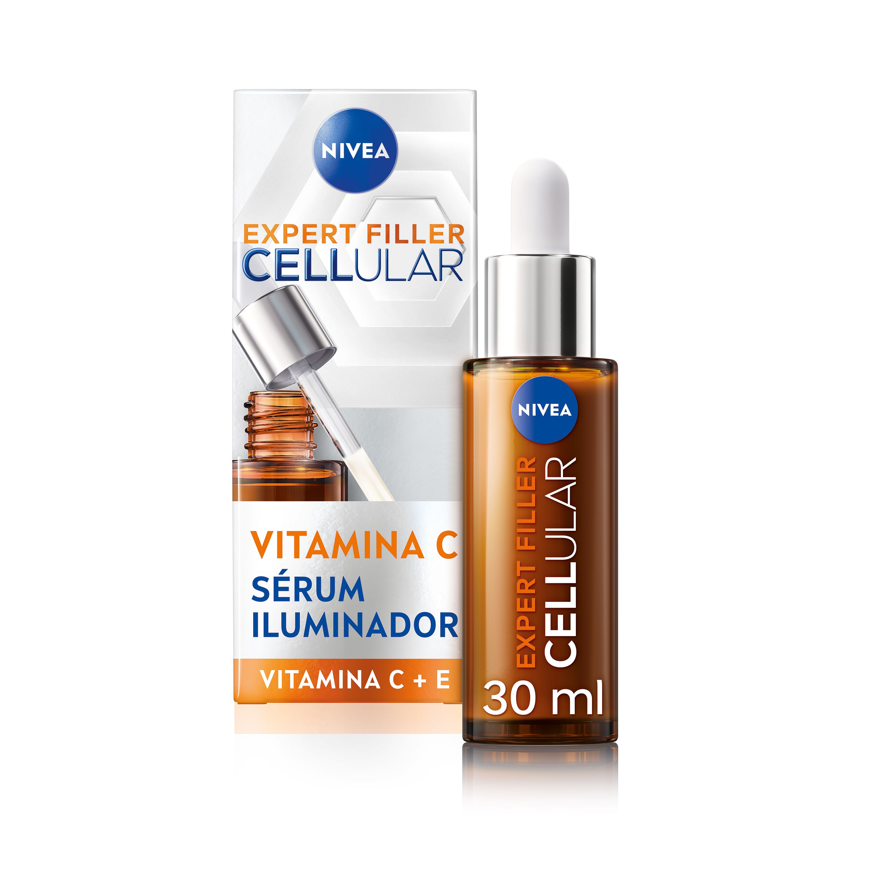 Cellular Expert Filler sejas ādas toni izgaismojošs serums ar C un E vitamīniem Serumi