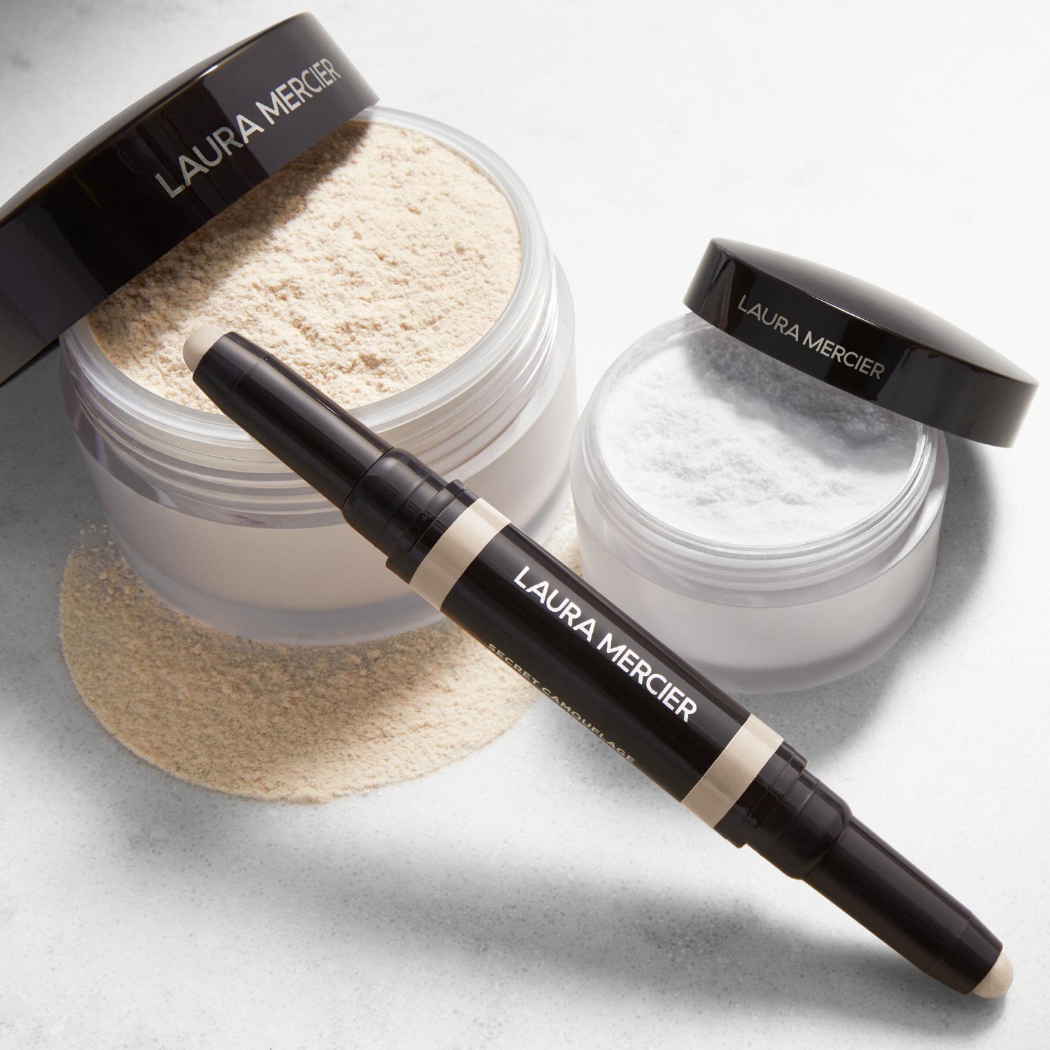 Laura Mercier Secret Setting Powder posvjetljujući puder za područje oko očiju - 4 g
