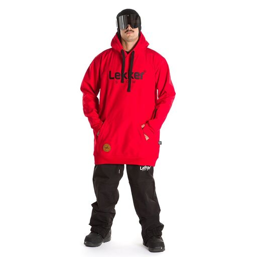  Sudadera 10 K Lekkker Snow Hot Red