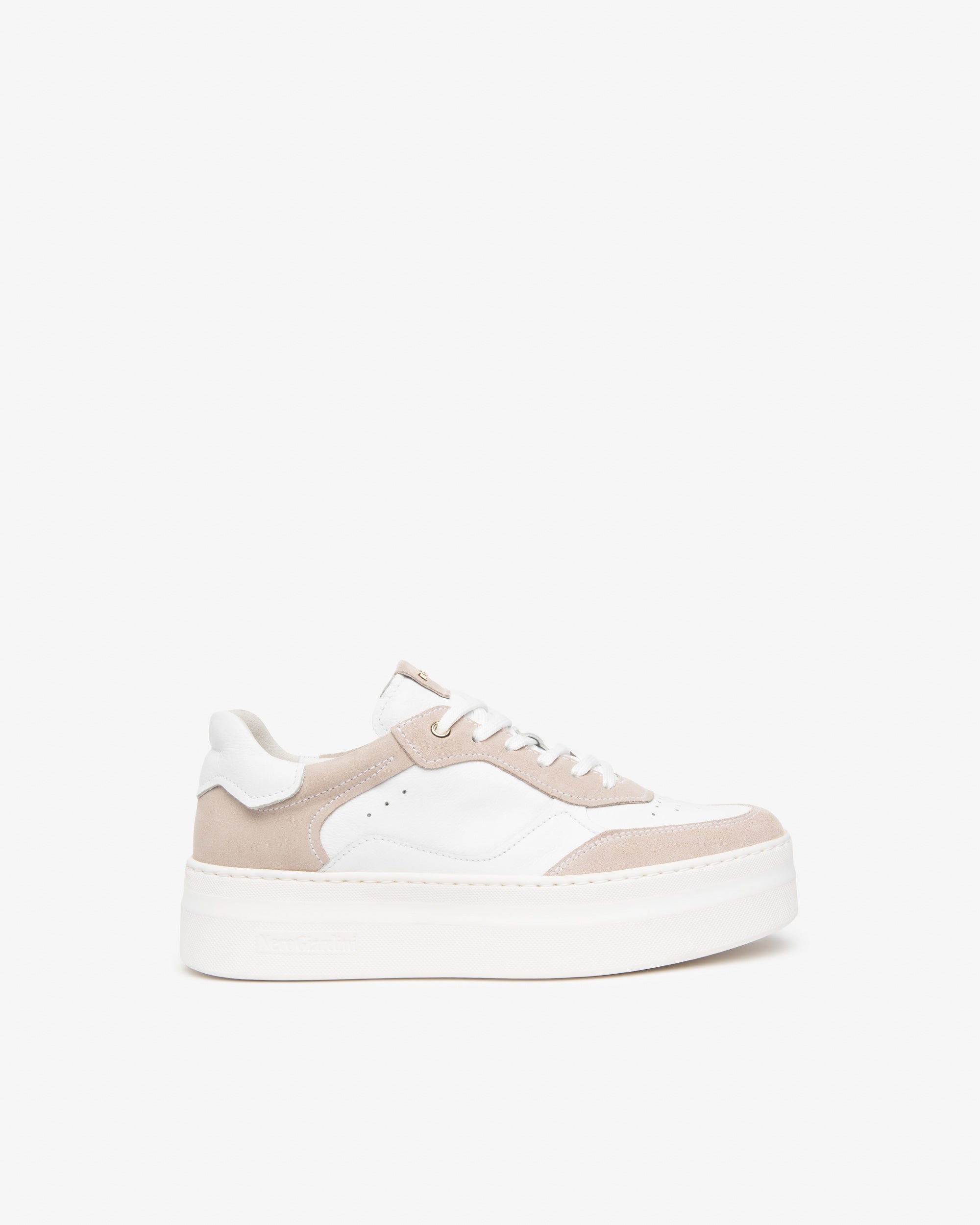Baskets en cuir et daim pour femmes