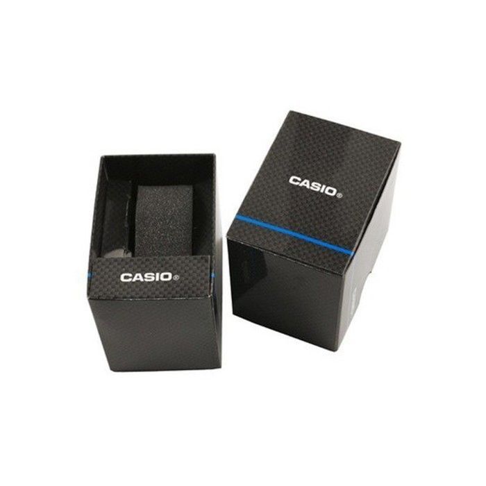 Reloj Casio para mujer - LA680WEL-8EF - Correa de cuero gris - Funciones de calendario, cronógrafo y alarma