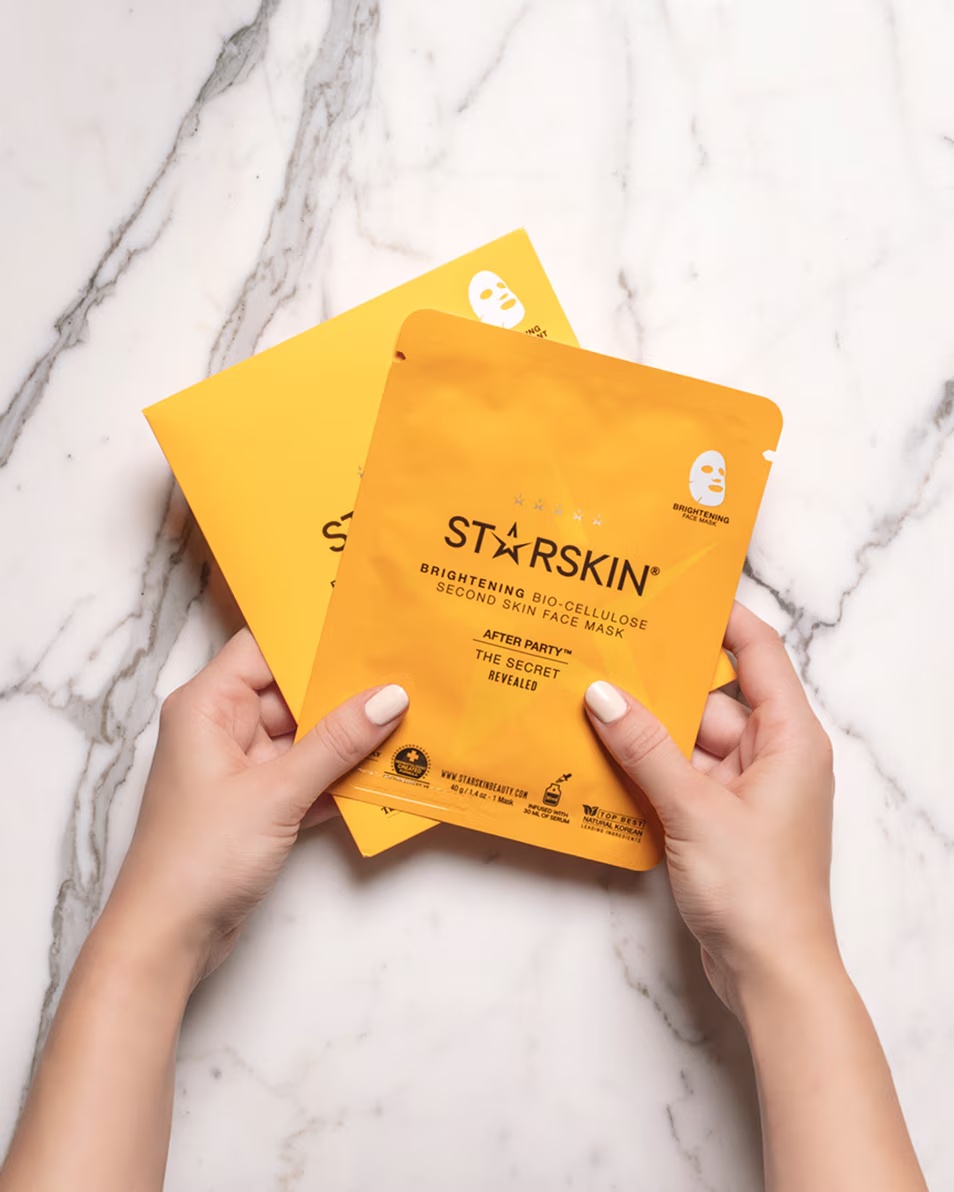 STARSKIN ESSENTIALS AFTER PARTY™ ΛΑΜΨΗ ΒΙΟ-ΚΥΤΤΑΡΙΝΗΣ ΜΑΣΚΑ ΠΡΟΣΩΠΟΥ