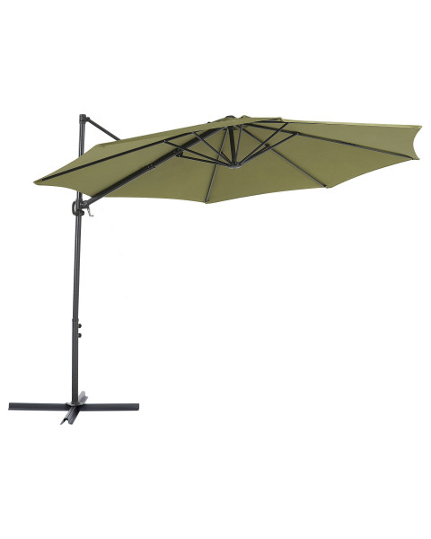 Parasol ogrodowy składany 295 cm zielony