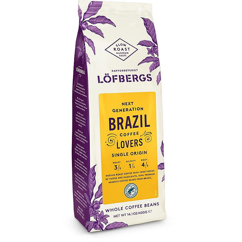 Löfbergs Koffiebonen 400 g Herkomst Brazilië Löfbergs