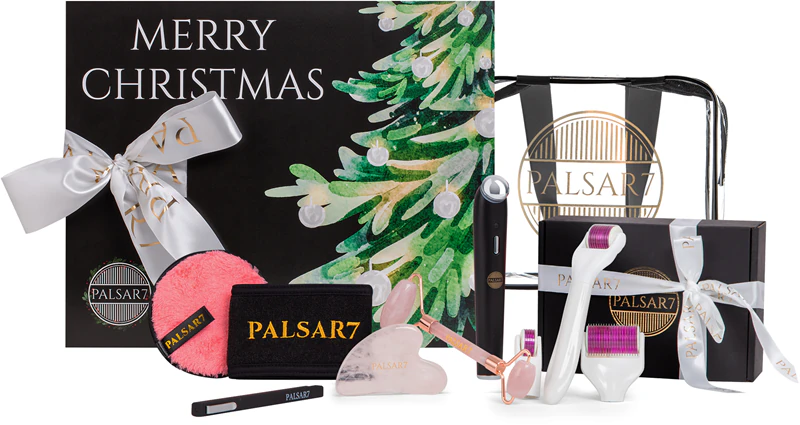 PALSAR7 Collageen & Massage Set, een cadeauset voor intensieve gezichtsverzorging.