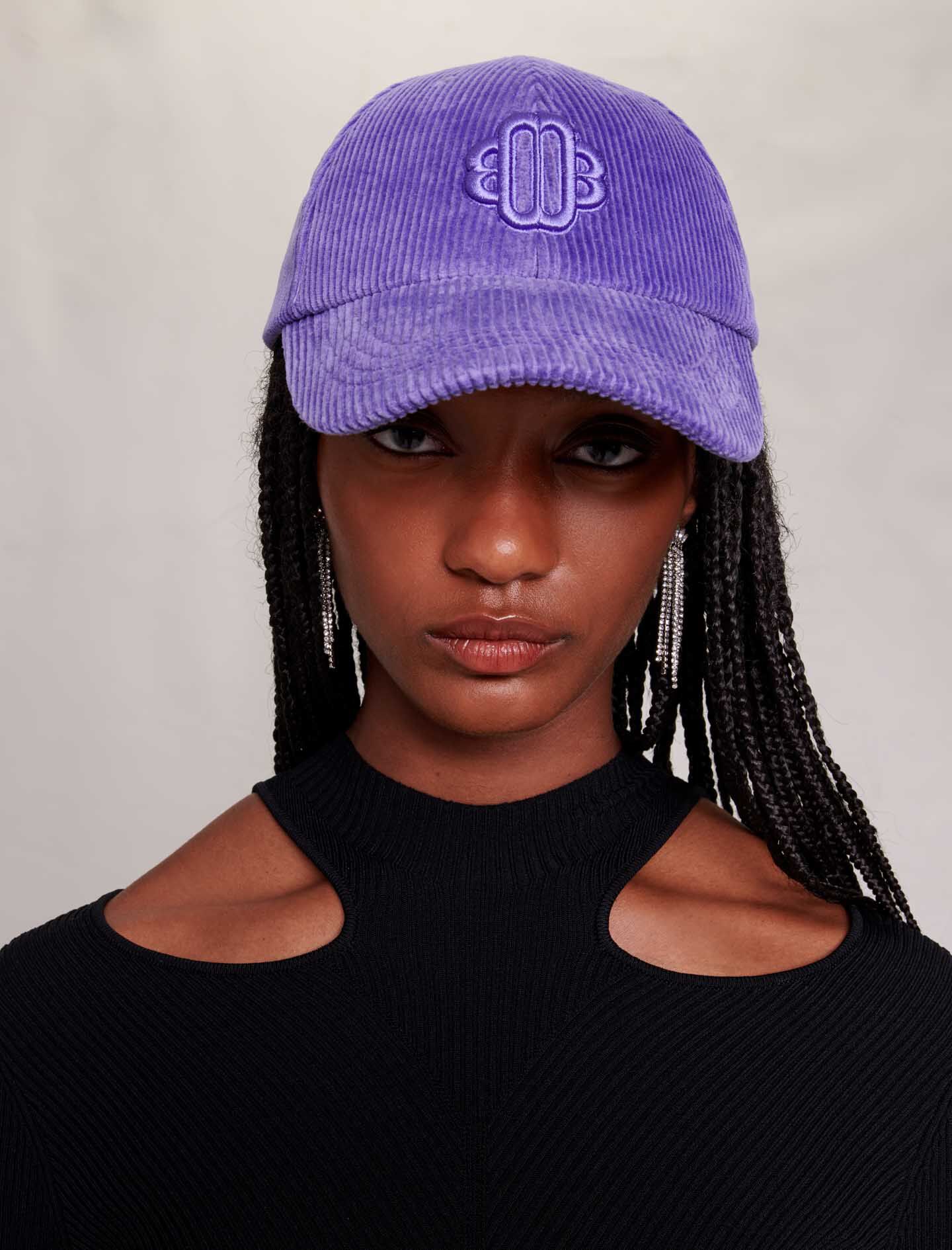 Samettinen hattu - Violetti