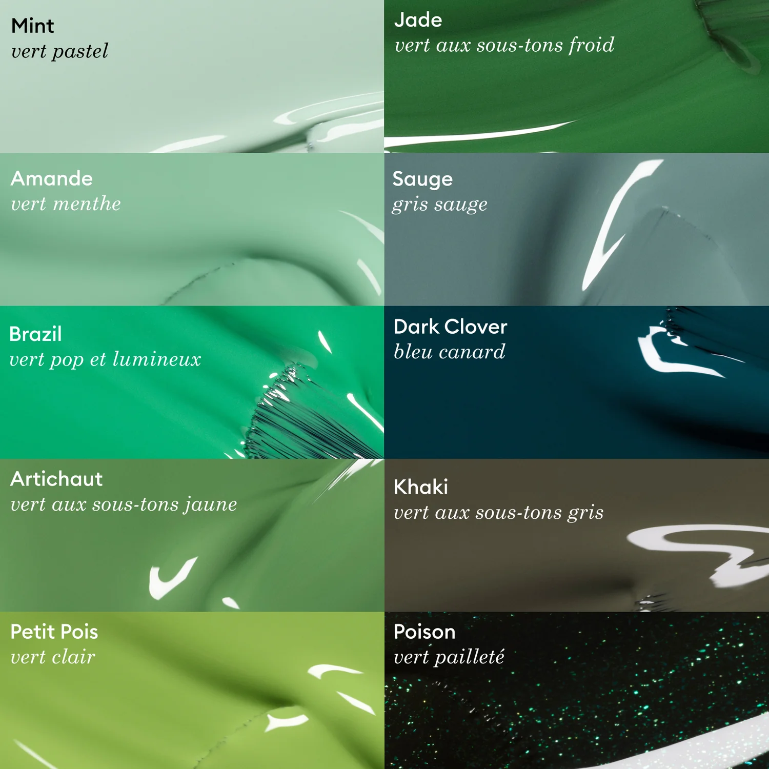 Semi-permanent LED Green Flash™ - 15 ml Jade