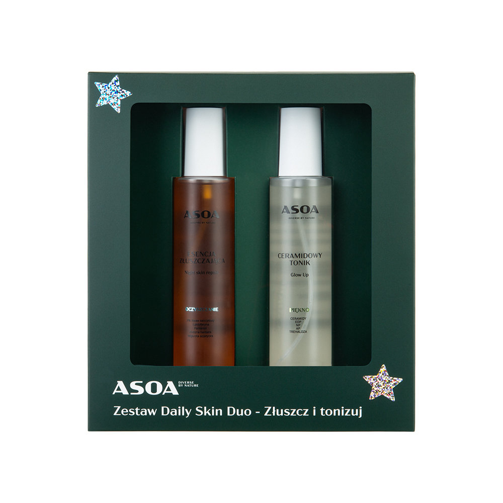 Asoa Daily Skin Duo - Απολέπιση και Τόνωση