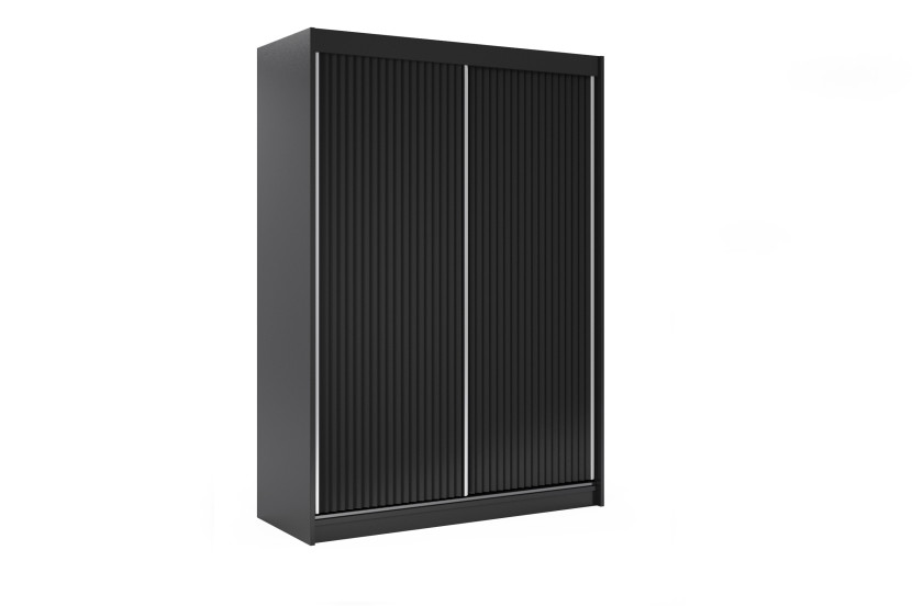 Szafa z drzwiami przesuwnymi i lustrem RYFLOX 120 x 200 cm