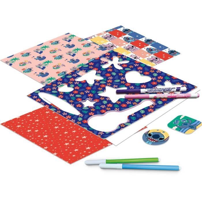 Kit da disegno - LISCIANIGIOCHI - STITCH - Tavolo luminoso - Modelli, pennarelli
