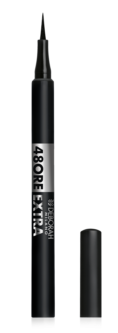 48h Extra Black vodeodolná očná linka Očné linky a ceruzky na oči