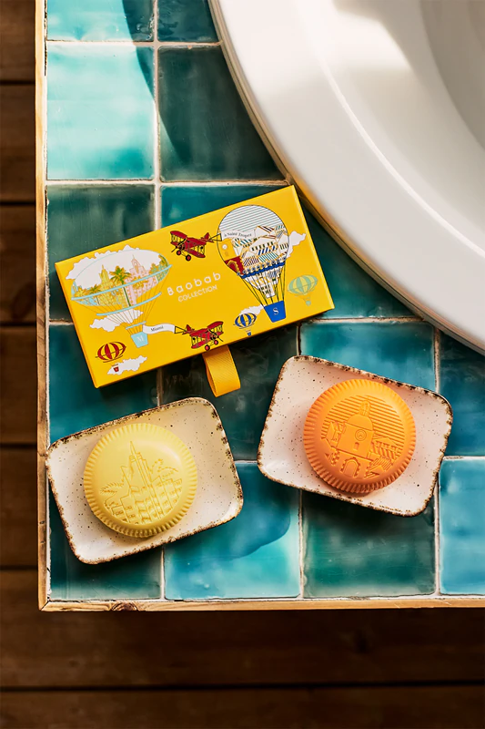 Coleção Baobá Bem-Estar Corporal Meu primeiro kit de presente Baobá
