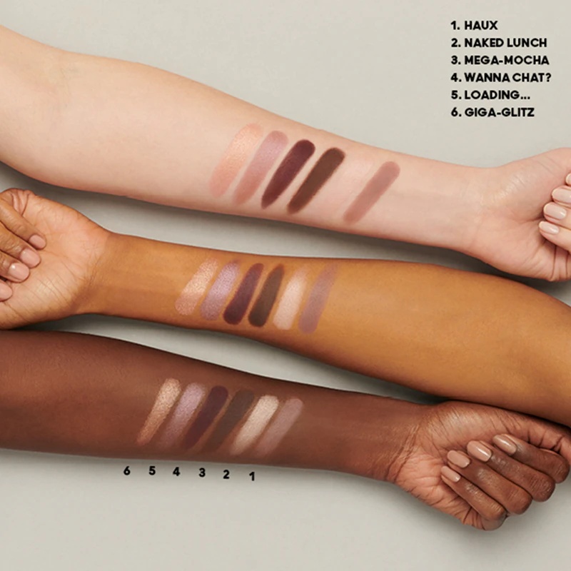 MAC Cosmetics Connect In Colour палета сенки за очи, 6 нијанси, цена палете