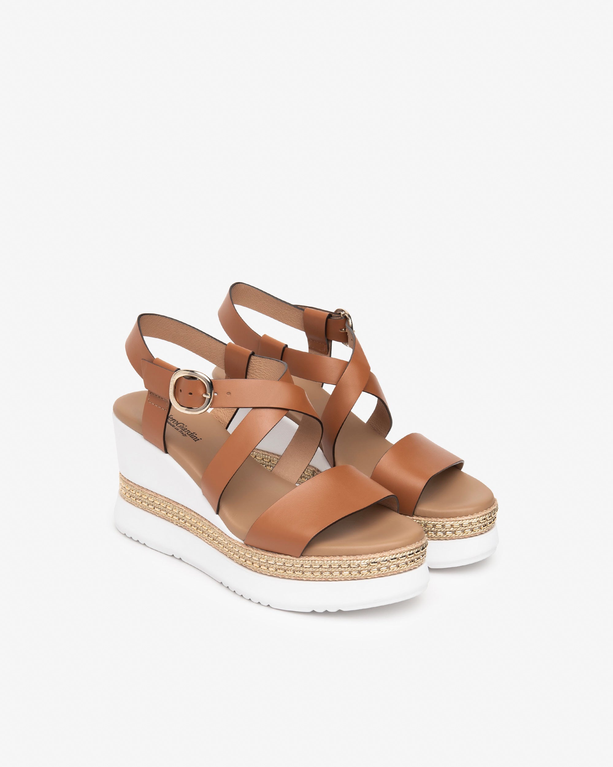  Damen-Ledersandalen