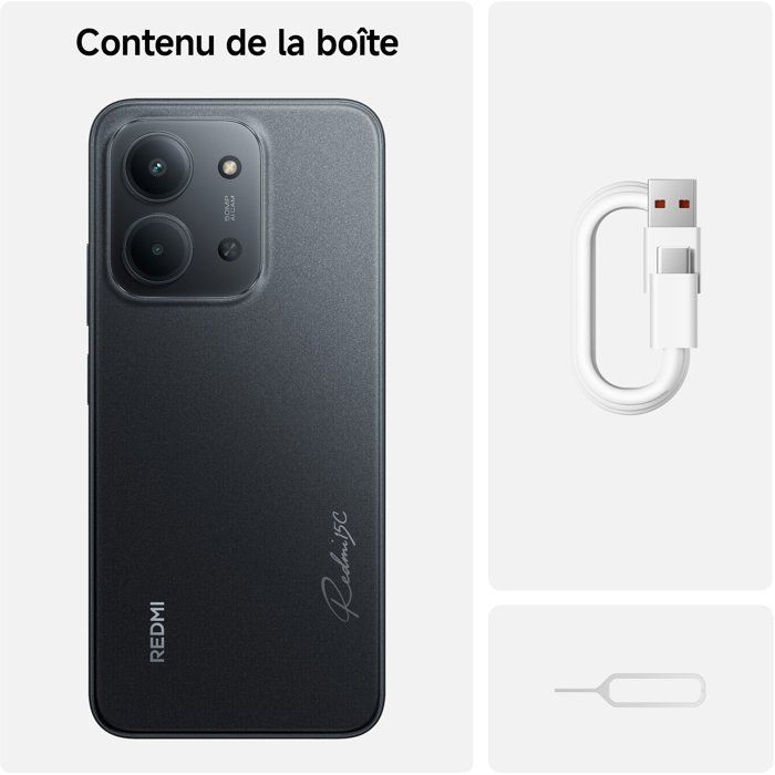 Xiaomi Redmi 15C - 256 GB - Negro