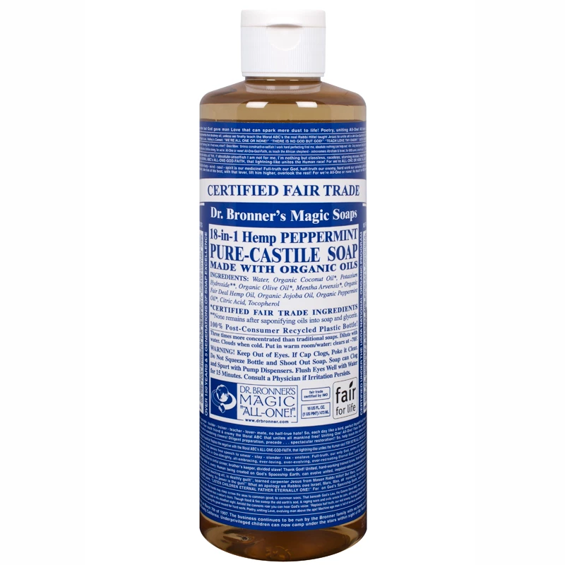 Tekući sapun s okusom paprene metvice 236 ml - Dr. Bronner's
